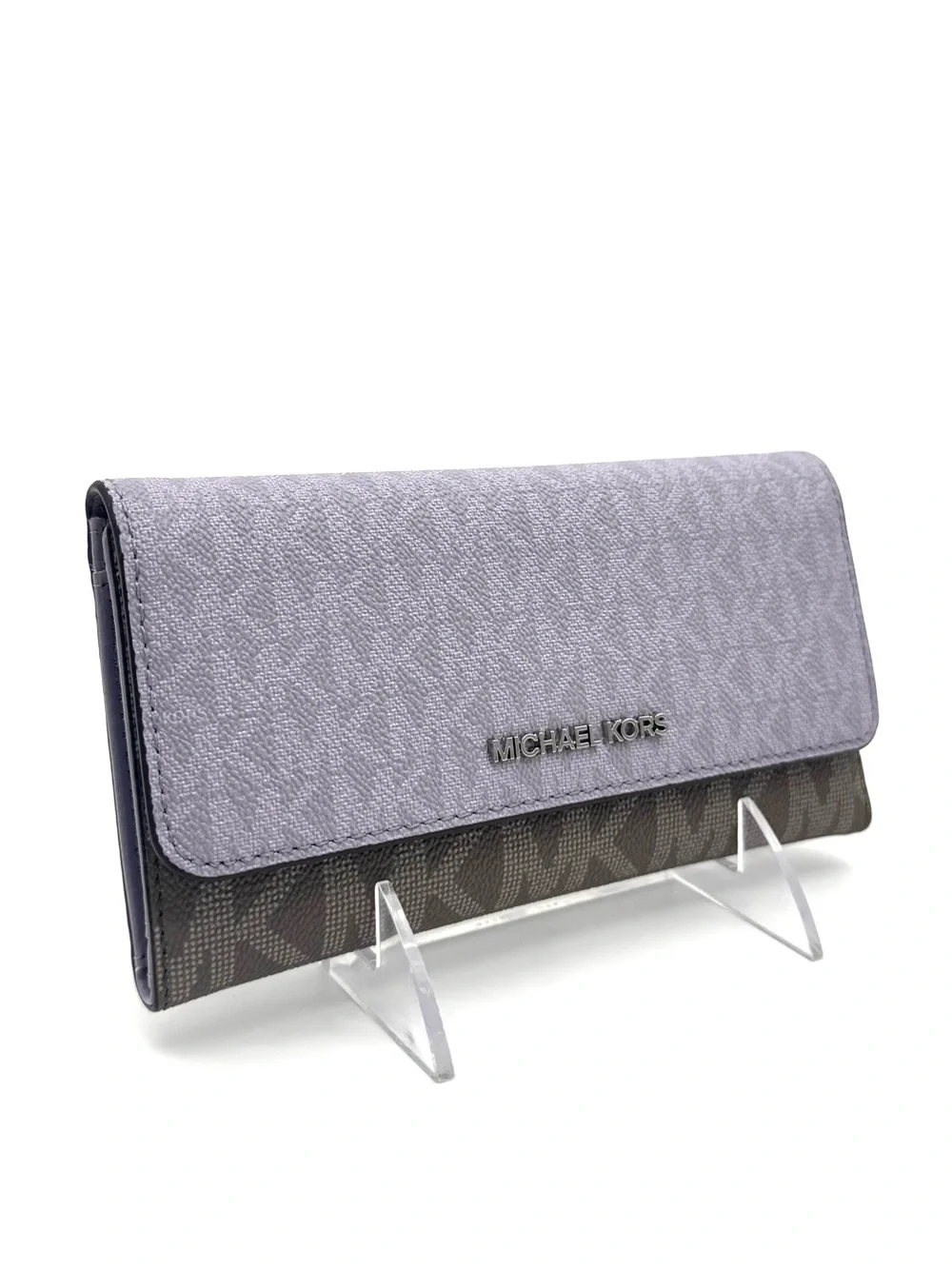 Michael Kors Large Jet Set Travel Trifold Wallet - Lilac